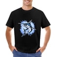 thumbnail image 1 of Go Fishing Tournament Men’s T-Shirt 100% Cotton Casual Short Sleeve Tops Gift Tee Black 4XL, 1 of 2