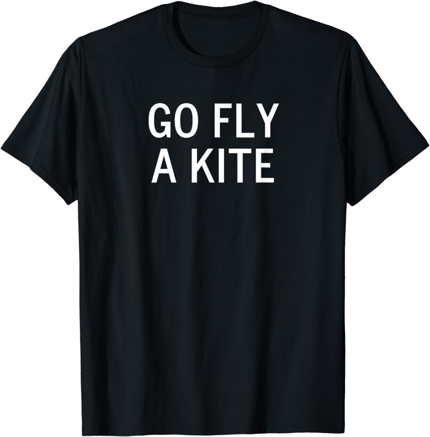 Go Fly A Kite, Joke, Funny, Sarcastic, Family T-Shirt - Walmart.com