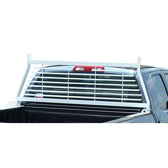 Go GOI20756 Flat Iron Headache Rack, White