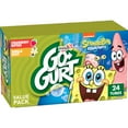 thumbnail image 1 of Go-GURT SpongeBob SquarePants Kids Fat Free Yogurt Variety Pack, 2 oz Yogurt Tubes (24 Ct), 1 of 8
