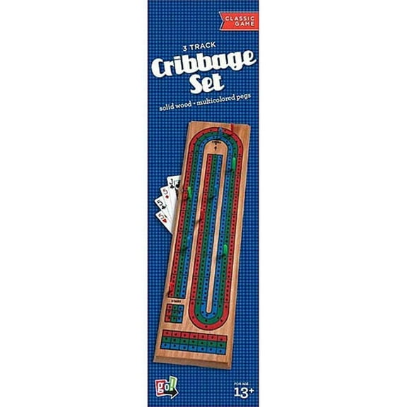 Go! Games, Cribbage 3 Track Game Set