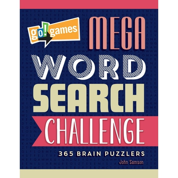 Go!games Go!Games Mega Word Search Challenge, (Paperback)