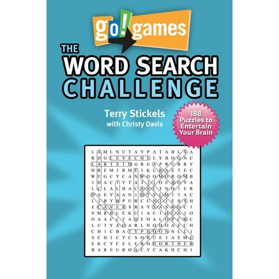 Go!games Go!games the Word Search Challenge: 188 Entertain Your Brain Puzzles, (Paperback)
