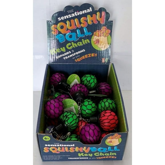 Go! Games, Mesh Squishy Ball Keychain Assortment