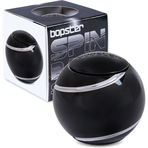Go! Games, bopster Spinball Metallic Black Fidget Hand Spinner