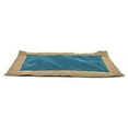 thumbnail image 1 of Go Gear by Max & Marlow 00343 Unisex Go Gear Portable Water Resistant Roll-Up Dog Bed Mat, Tan & Teal - Large, 1 of 5