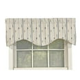 thumbnail image 1 of Go Getter Cornice 3" Rod Pocket Window Valance 50" x 17" Blue by RLF Home, 1 of 3