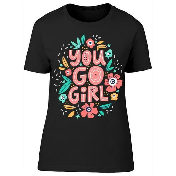 Go Girl Graphic Tee Women's -Image by Shutterstock