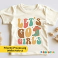 thumbnail image 1 of Let'S Go Girls Kids Shirt, Retro Cowgirl Boots Shirt, Country Cowgirl Kids Shirt, Western Cowgirl Gift Shirt, Let'S Go Cowgirls Shirt TODDLER SHORT SLEEVE TEE BELLA CANVAS 3001T, 1 of 3