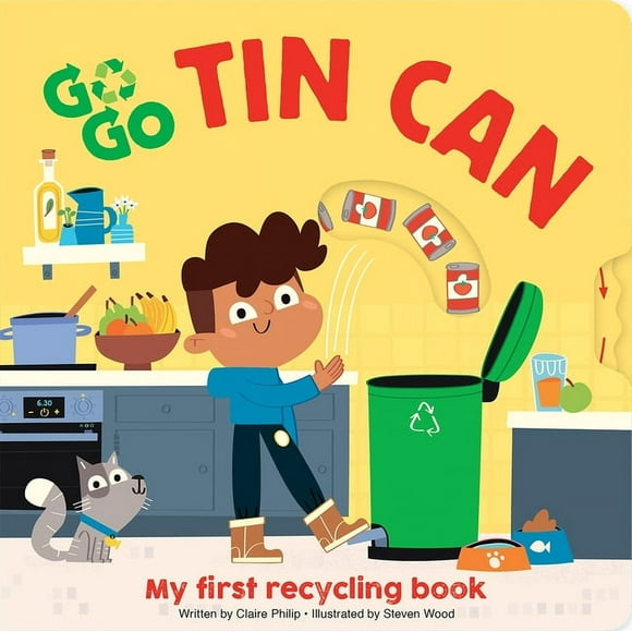 Go Go Eco Tin Can: My First Recycling Book (Board Book)