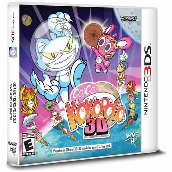 Go Go Kokopolo Space Recipe for Disaster (Limited Run Games) (Nintendo 3DS)