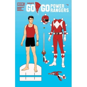 Go Go Power Rangers (Saban's ) #1K VF ; Boom! Comic Book