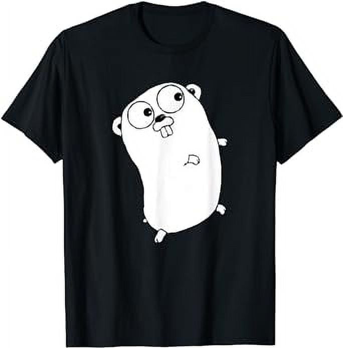 Go Golang Programming Language Logo Mascot Gopher T-Shirt - Walmart.com