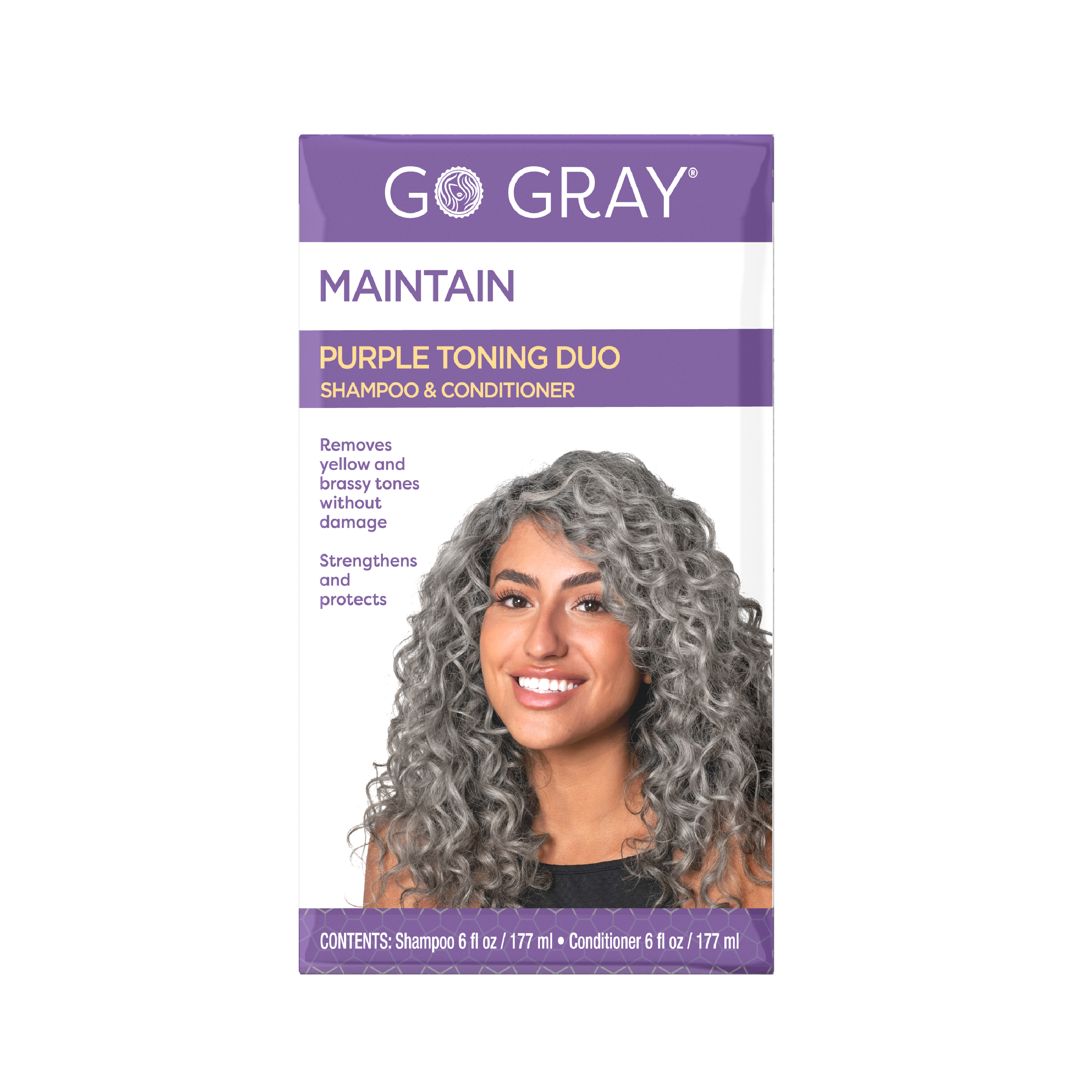 Go Gray Purple Toning Masque for Gray Hair and Silver Hair, 1 fl oz, 4