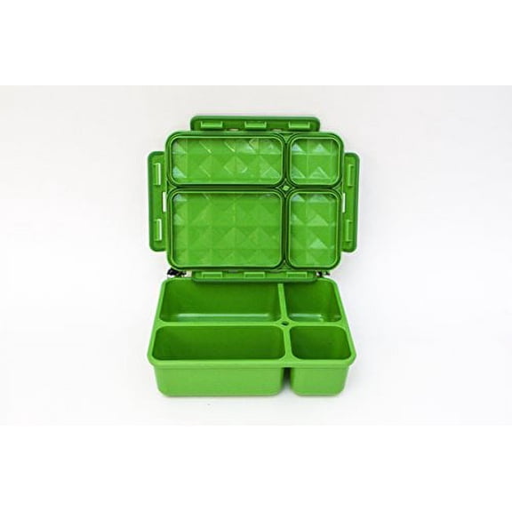 Go Green Lunch Box | FOOD BOX ONLY (Break Box, Green)