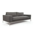 thumbnail image 1 of Go Home U01706802 30 x 40 x 76 in. Donovan Sofa Sachi Tangelo with Brass Nailheads - Small, 1 of 1