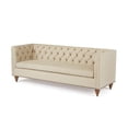 thumbnail image 1 of Go Home U80106103 33.5 x 31 x 90 in. Eric Sofa Loft Jeans Nickel Nailheads, 1 of 1
