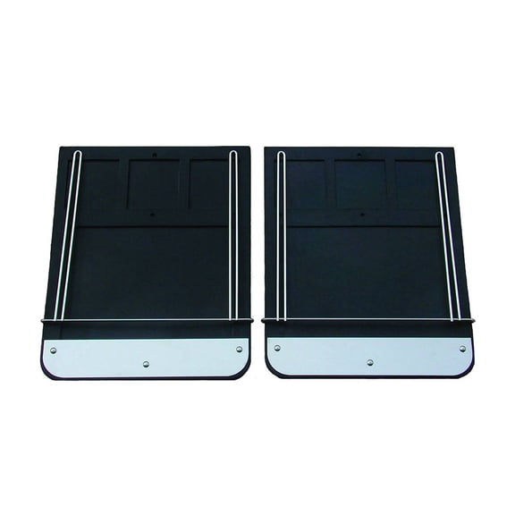 Go Industries Dual Wheel Classic Mud Flaps Compatible with 2017-2019 Ford F350 Dually
