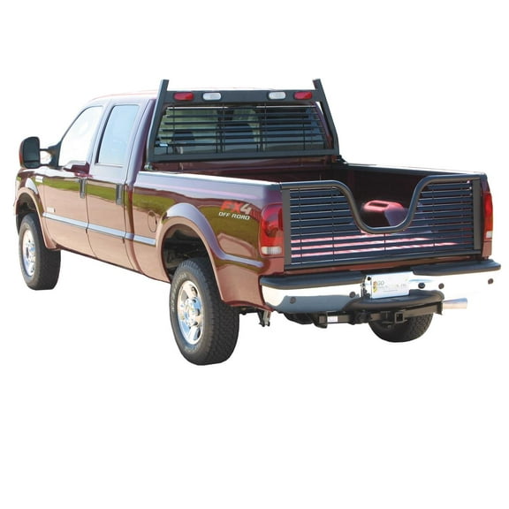 Go Industries GOI620B Lighted Heavy Duty Headache Rack, Black