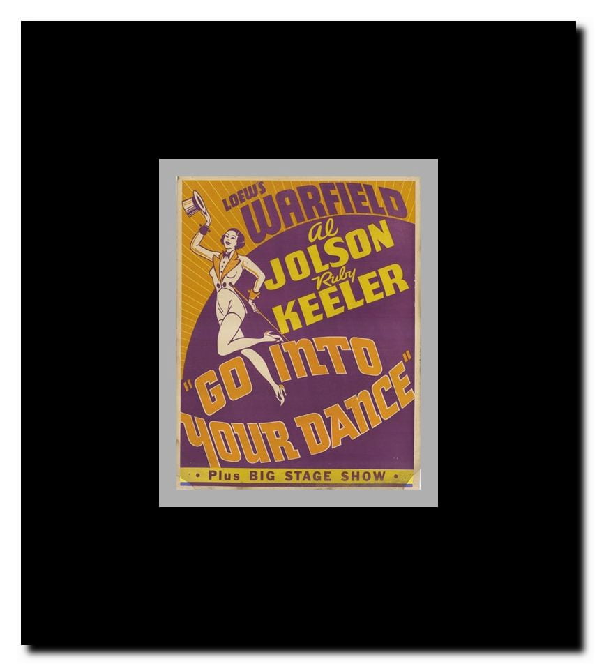 Go Into Your Dance Framed Movie Poster