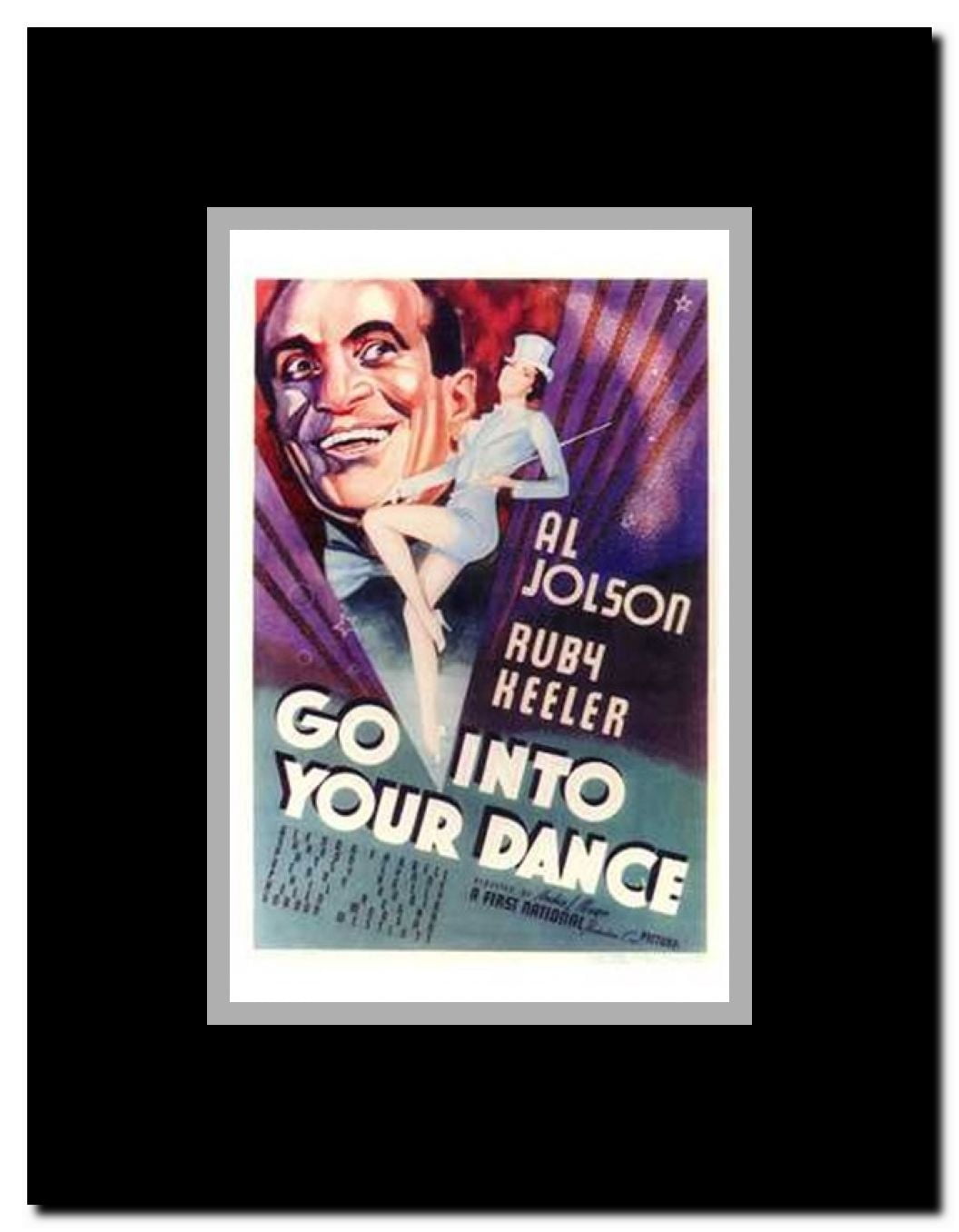 Go Into Your Dance Framed Movie Poster