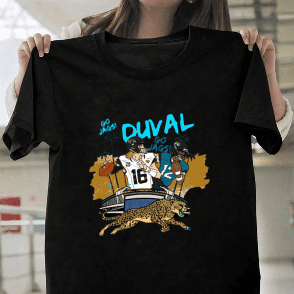 Go Jags Jacksonville Florida Football Stadium Crowd Game Day Vibe Unisex T-Shirt, up to size 3XL.
