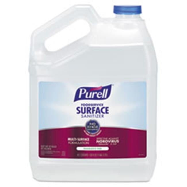 Go-Jo GOJ 128 oz Bottle Purell Foodservice Surface Sanitizer - Fragrance Free - 4 Per Case