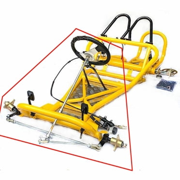 Go Kart Spindle Kit 4.5x5/8 – Left & Right Steering Bracket Axle Set For 196cc 212cc
