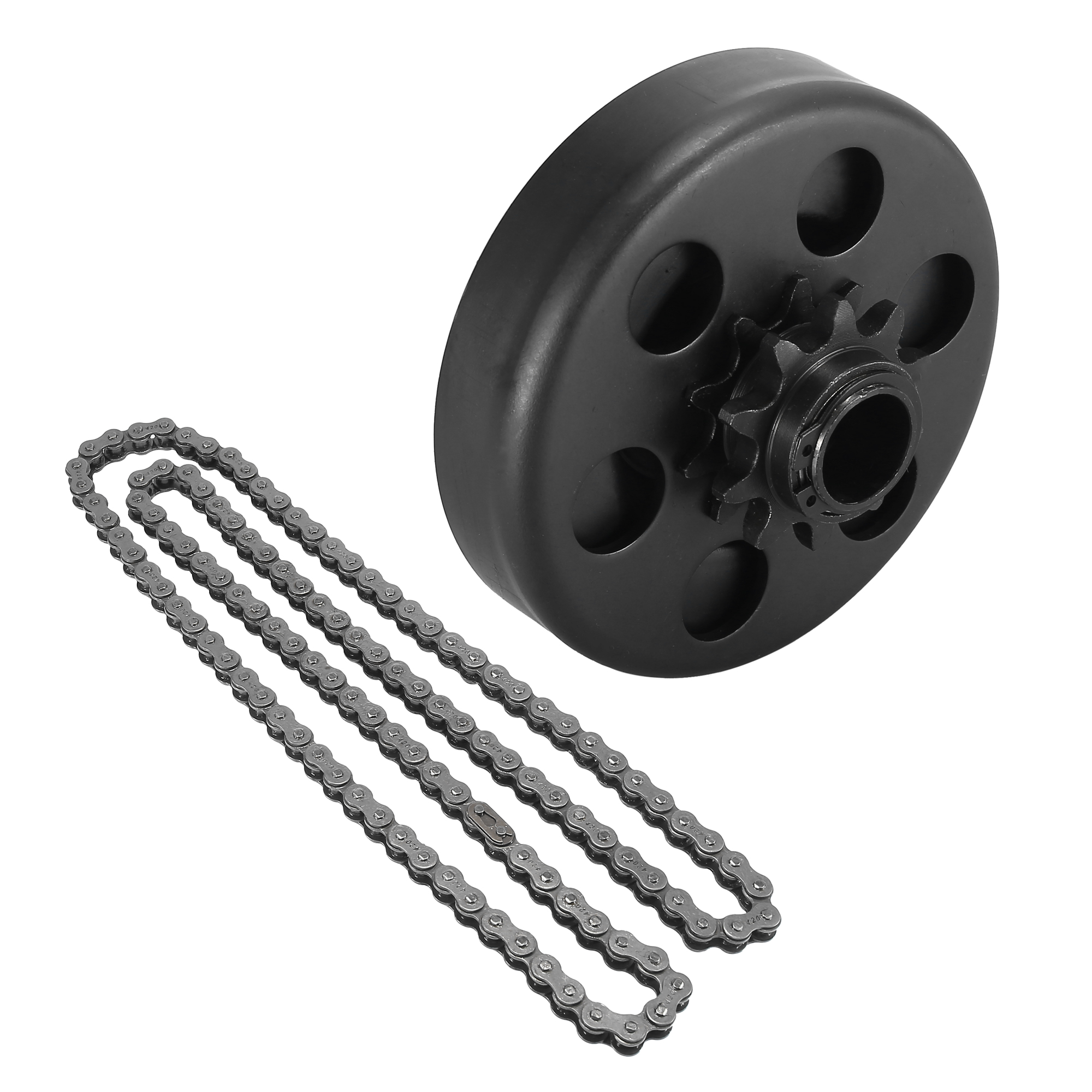 Go Kart Clutch Centrifugal Clutch 10 Tooth with 5FT Chain for Honda GC