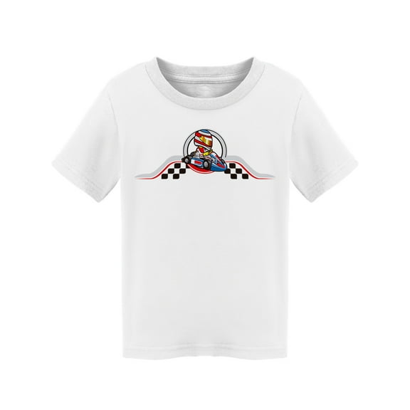 Go Kart Karting Logo Design T-Shirt Toddler -Image by Shutterstock,  3 Toddler