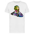 thumbnail image 1 of Go Kart Karting Racer Design T-Shirt Men -Image by Shutterstock, Male Small, 1 of 2