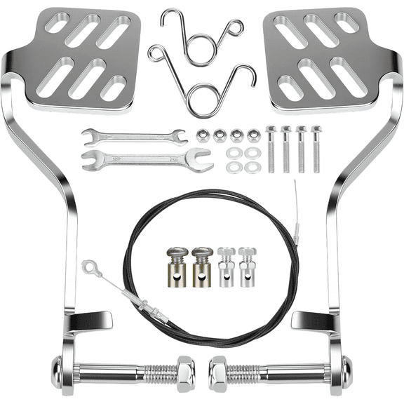 Go Kart Pedals Kit with Brake Pedal and Throttle Pedal Replacement for Predator