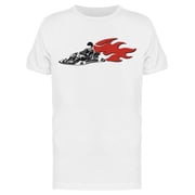 Go Kart Racing T-Shirt Men -Image by Shutterstock, Male Medium