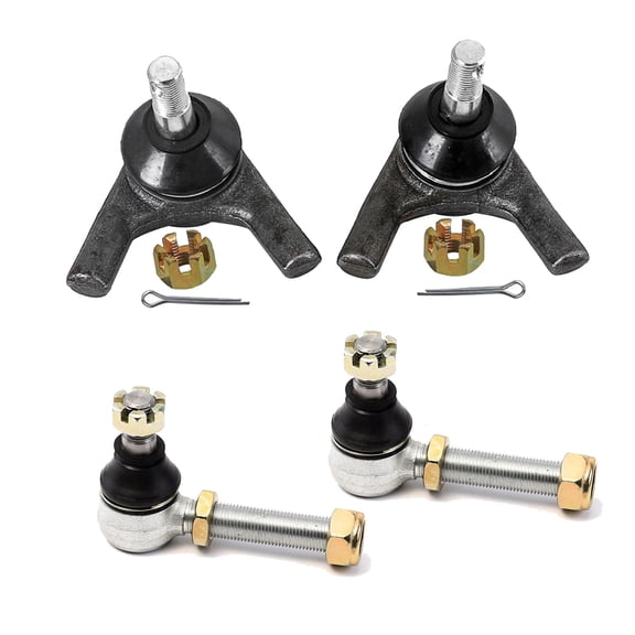 GoKartSwingarm Tie Rod End Ball Joint 12mm M12 Upper Lower Swing Arm for Karting ATV UTV Drift Trike Golf Cart Quad Buggy Dune Moped Lawn Mower Four Wheeler Tricycle DIY Rebuild