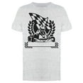 thumbnail image 1 of Go Kart Symbol T-Shirt Men -Image by Shutterstock, Male Large, 1 of 2