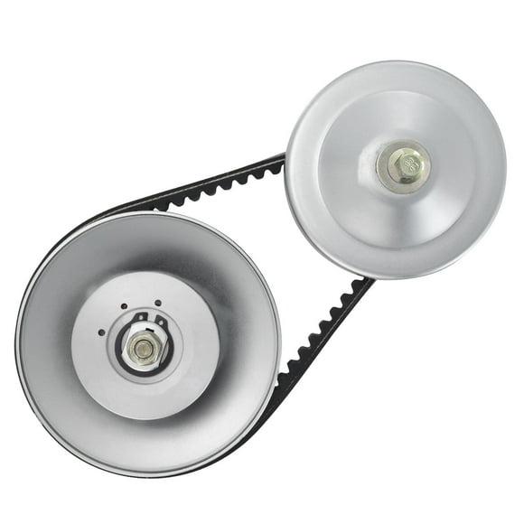 Go-Kart Torque Converter, 3/4" Go-Kart Clutch Kit, 30 Series Asymmetrical Driver Pulley Replacement with Drive Belt, for 2-8 HP Small Engines, Replace Comet 219552, Manco 5957, Yerf Dog Q43201W