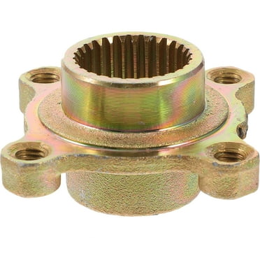 Rear Bridge Axle for ATV in Golden Color Made of Steel for Vehicle Use Ensures Stability and