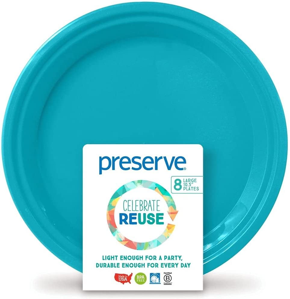 Go Lightweight BPA Free Dinner Plates EcoFriendly Kitchen Supplies