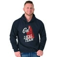 thumbnail image 1 of Go Local Sport Team Number 1 Fan Sign Unisex Plus Fleece Graphic Hoodie Brisco Brands 2X, 1 of 4