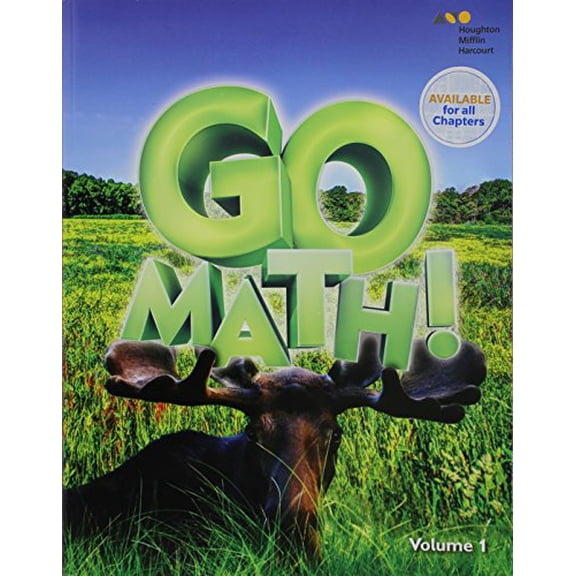 Pre-Owned HMH GoMath!: Student Edition (StA) Volume 1 Grade 3 2016 (Paperback) 0544710584 9780544710580