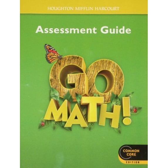 Pre-Owned Go Math!: Assessment Guide Grade 1 Paperback
