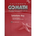 thumbnail image 1 of Pre-Owned Go Math! California, Grade 6 Paperback, 1 of 1