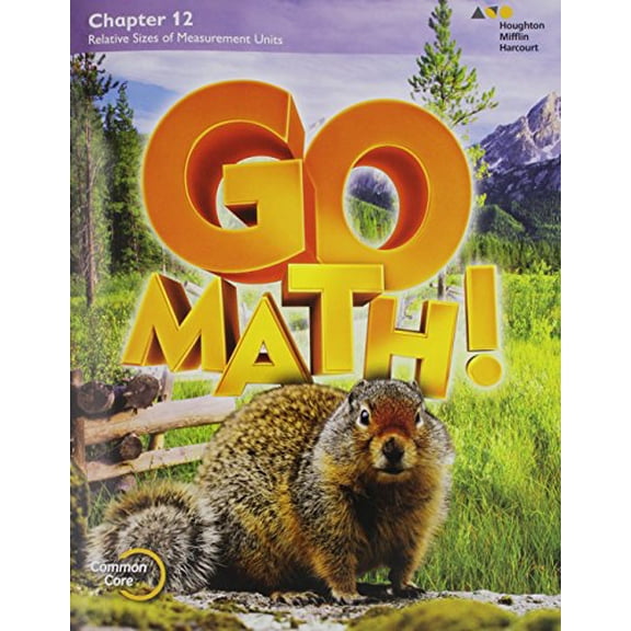 Pre-Owned Go Math!: Student Edition Chapter 12 Grade 4 2015 (Paperback) 0544342305 9780544342309