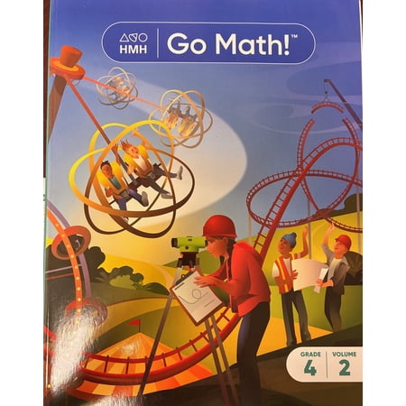 Go Math! Grade 4 Volume 2, Student Workbook, c. 2021, 9780358694755, 0358694752