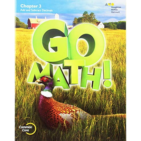 Pre-Owned Go Math! Grade 5: Chapter 3 Paperback