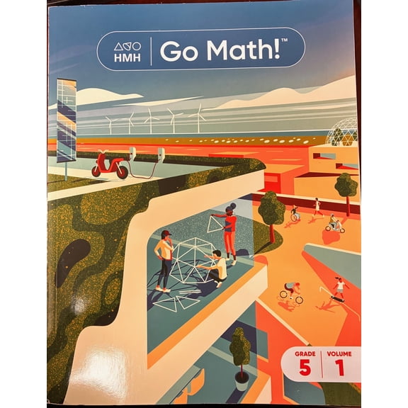 Go Math! Grade 5 Volume 1, Student Workbook, c. 2021, 9780358694762, 0358694760