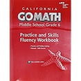thumbnail image 1 of Go Math! Practice Fluency Workbook Grade 6, (Paperback), 1 of 1