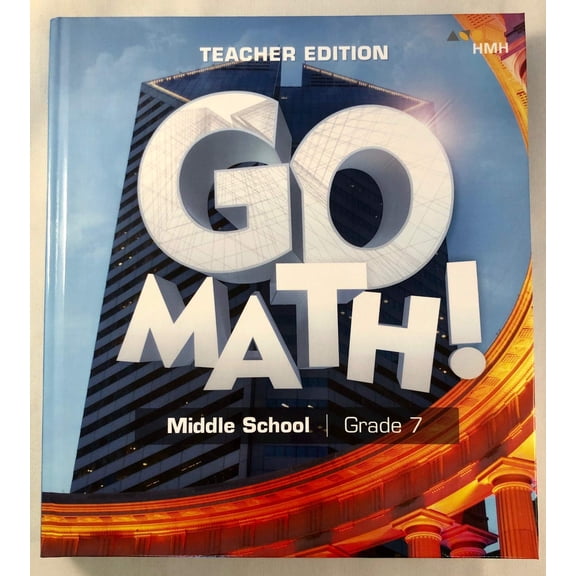 Pre-Owned Go Math! StA, Go Math! StA Teacher Edition Grade 7 2018 9781328761149 1328761142 -