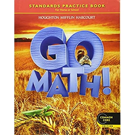 Pre-Owned Go Math! Student Practice Book Grade 2, (Paperback)