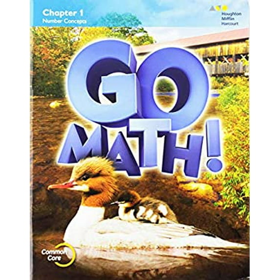 Pre-Owned Go Math! Grade 2: Chapter 1 Paperback Houghton Mifflin Harcourt